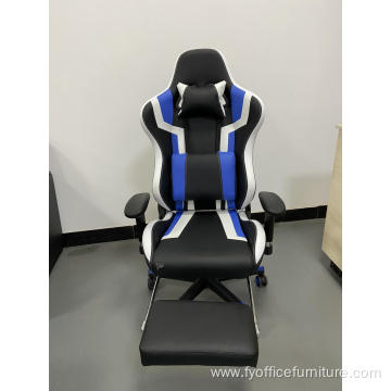 Whole-sale price High Back Swivel Computer Gaming Chairs With Footrest